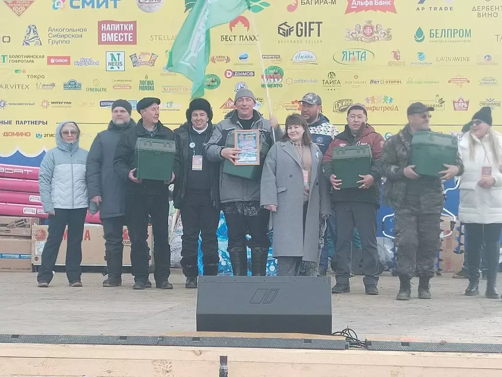 Команда «Колесо фортуны» МУП «Городские маршруты» вошла в призовую 20-ку юбилейной «Байкальской рыбалки — 2026».