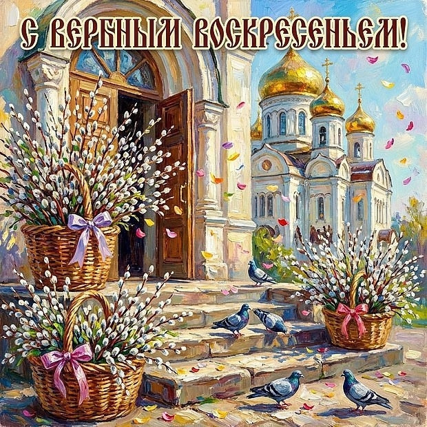 С Вербным воскресеньем!