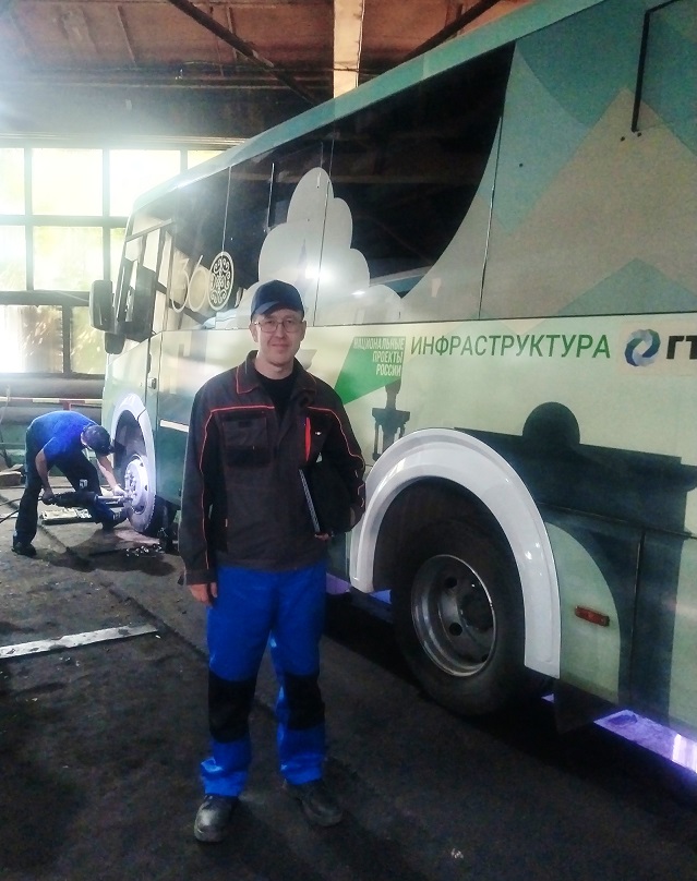 Инженер-механик МУП «Городские маршруты» Родион Таракановский: «Транспорт эксплуатируется ежедневно, поэтому важны его надежность и долговечность».