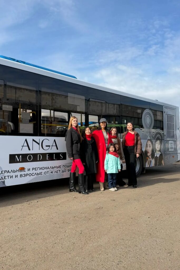МУП «Городские маршруты» посетили представители модельного агентства «ANGA models».